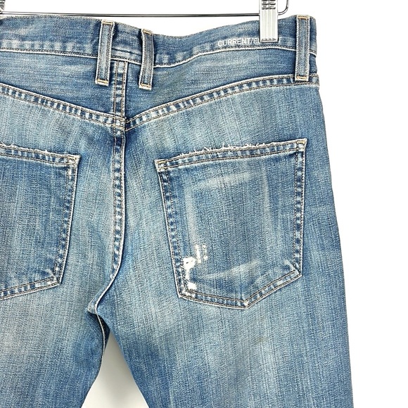 Current/Elliott The Boyfriend Super Loved Destroy Jeans - Picture 8 of 13